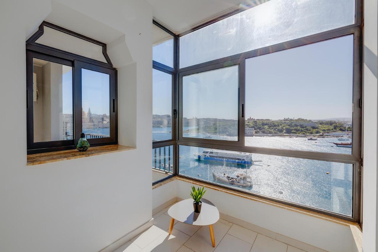 Marvellous Apartment With Valletta And Harbour Views Sliema Extérieur photo