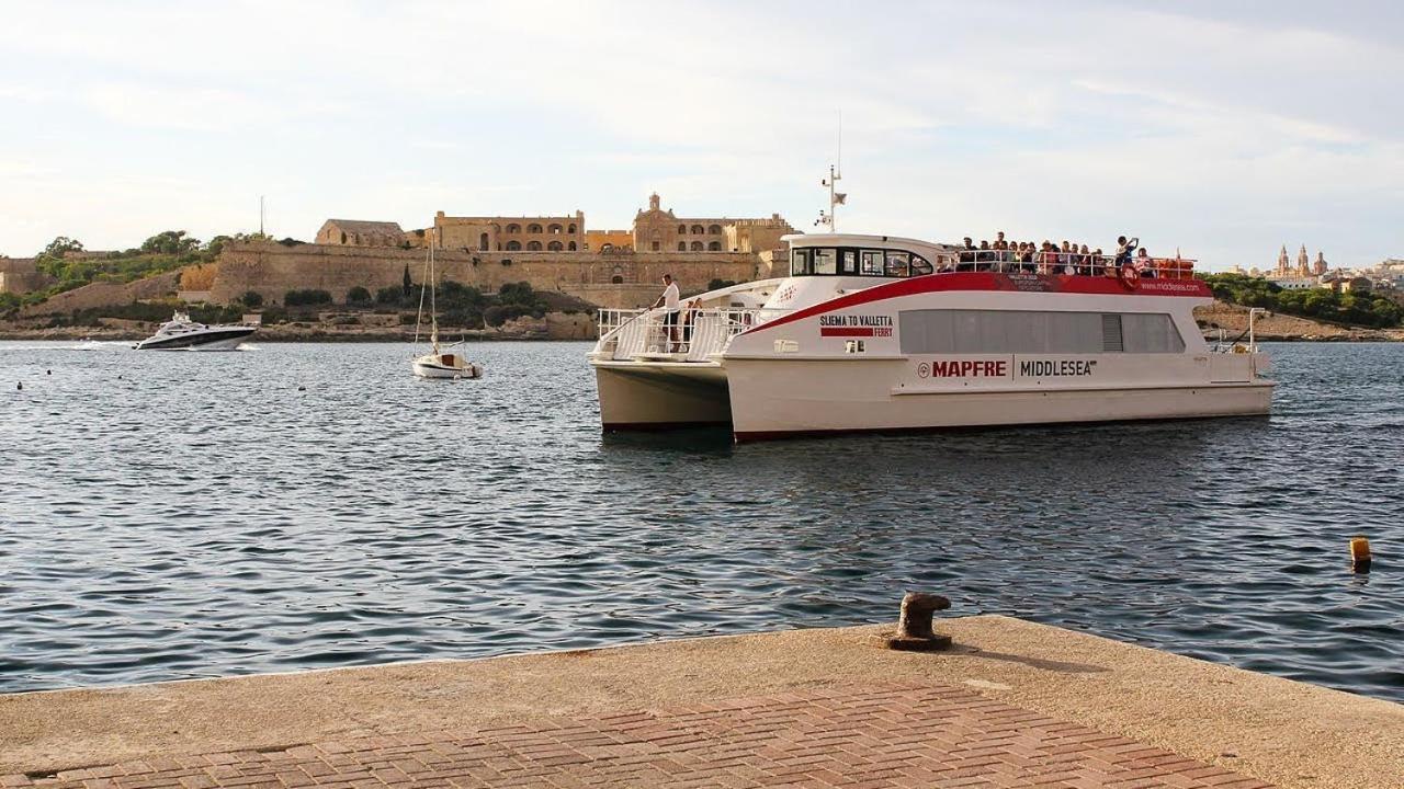 Marvellous Apartment With Valletta And Harbour Views Sliema Extérieur photo